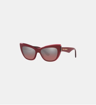 Lunettes de soleil Œil de chat DG4417 - Dolce & Gabbana - Bordeaux