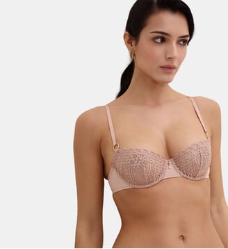 Soutien-gorge Corbeille avec armatures - Aubade - Rose