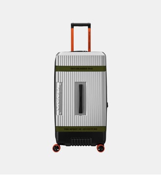 Valise rigide JH001A 4RR 80 cm - Delsey Paris - Argent