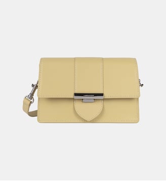 Petit sac trotteur Paris Ily en cuir - Lancaster - Gingembre
