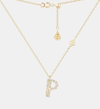 Collier Initiale P Or Jaune PIAPARIS