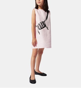 Robe sans manche coton - Marc Jacobs Kids - Rosée