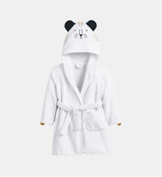Peignoir coton biologique Kalou 400 g/m2 - La Redoute Interieurs - Blanc