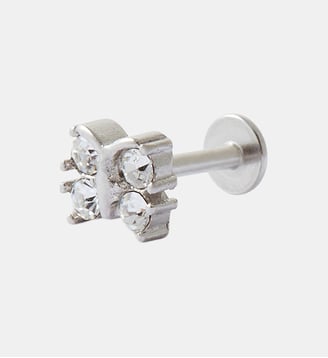 Piercing stud helix/tragus papillon strass Balaboosté