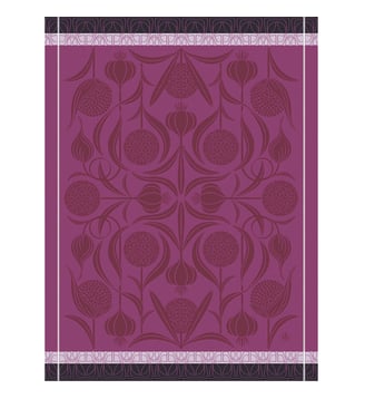 Torchon L'ail - Le Jacquard Francais - Rose