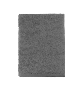 Serviette invitée unie en coton, 530 gr/m², AQUA - Essix - Gris ardoise