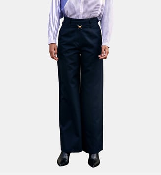 PANTALON uni PARLIN - La Petite Etoile - Marine