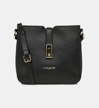 Sac trotteur Milano cuir foulonné - Lancaster - Noir