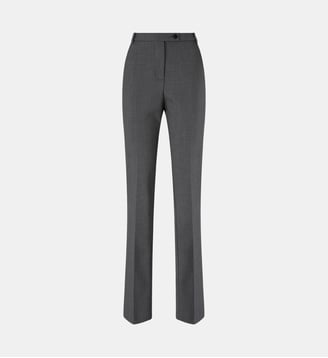 Pantalon avec fermeture zippée au dos - Pinko - Foncé gris