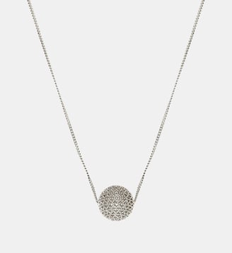 Collier pendentif   - Betty - Satellite - Argenté