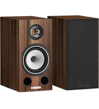 Enceinte bibliothèque COMETE EZ Chataigner x2 - Triangle - Standard