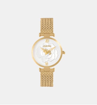 Montre Flore Blanc XC3226RWF\8 - Louis Pion - Doré
