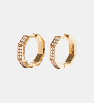 Boucles d'oreilles Octogone - JEM - Jaune