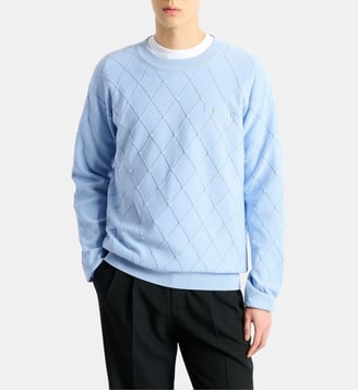 Pull Balmain Vintage en maille - Balmain - Bleu