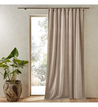 Rideau velours stone washed AM.PM