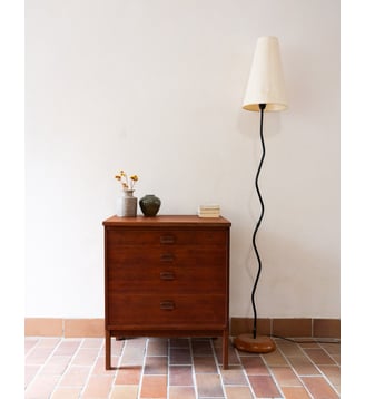 Petite commode bois Olga N°1059- Produit chiné - Debongout - Bois foncé