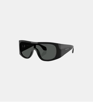 Lunettes de soleil Rectangulaire AR8222U - Giorgio Armani - Noir