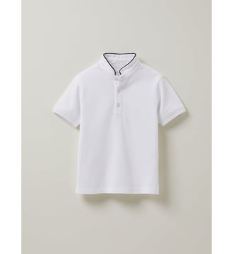 Polo  - Coton bio - Cyrillus - Blanc