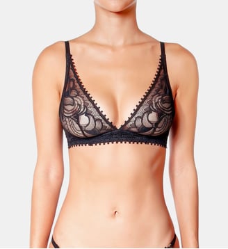 Soutien Gorge - Bralette Sans Armatures - Nuit Folles - Huit - Noir