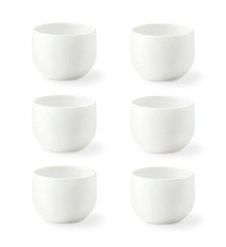 Tasse expresso ronde - Médard de Noblat - Blanc