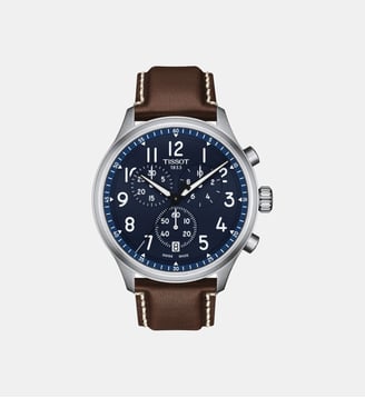 Montre Chrono XL Bleu foncé T1166171604200 - Tissot - Argenté