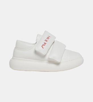 Baskets avec logo - Marni - Blanc