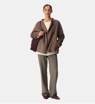Manteau lainage boutonnage croisé Ikks