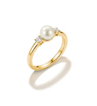 Bague perle avec zirconia - Thomas Sabo - Or