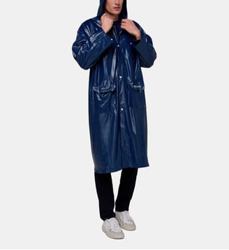Poncho marine - Roland-Garros - Bleu