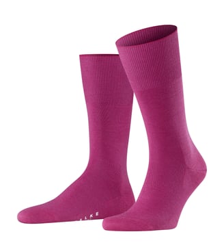 Chaussettes Airport siglées - Falke - Arctic pink