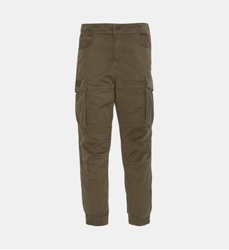 Pantalon multipoches - Schott - Kaki