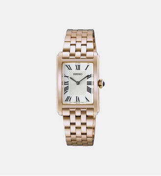 Montre Classique Blanc HGG002P1 - Seiko - Doré rosé