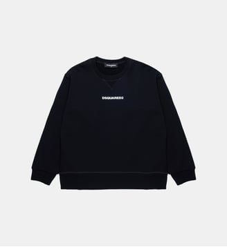 Sweat-shirt en coton de marque - Dsquared2 - Noir