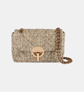 Moyen Sac Moon En Tweed - Vanessa Bruno - Taupe