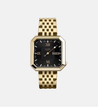 Montre Marie Noir MA-001 - Gustave & Cie - Doré