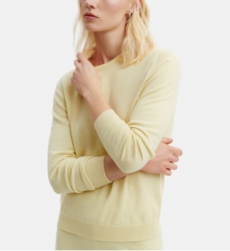 Pull droit en cachemire   - Bompard - Zeste