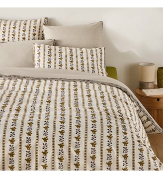 Housse de couette en coton lavé La Redoute Interieurs