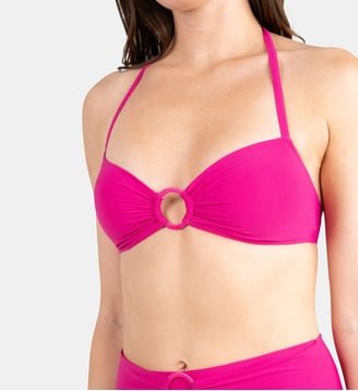 Bikini bandeau CAPACABANA - Passionata - Rose