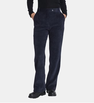 Pantalon garçon en jersey - Agnès b. - Bleu waterman
