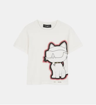 T-shirts à manches courtes - Karl Lagerfeld Kids - Crème