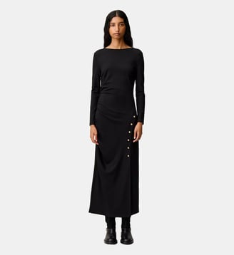 Robe longue près du corps jersey - Claudie Pierlot - Noir
