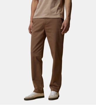Chino en tissu sergé - Faguo - Taupe