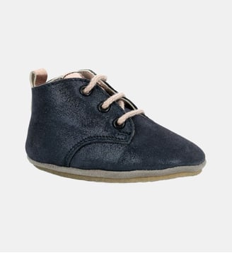 Chaussons Cuir Layas - Aster - Marine