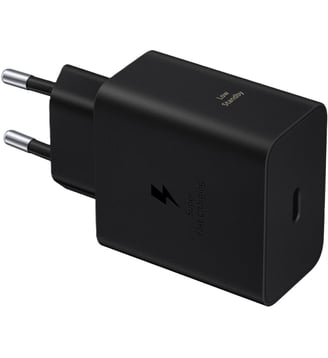 Chargeur secteur GaN 60W USB-C noir - Samsung - Blanc