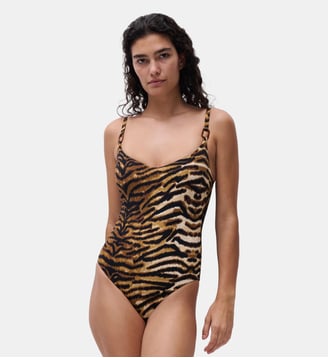Maillot de bain 1 pièce emboîtant - Chantelle - Tigre