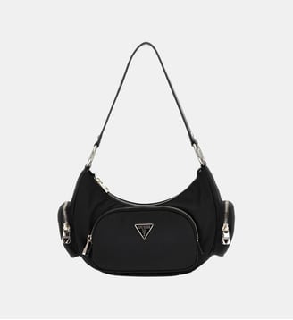 Sac d'épaule Eco Gemma - Guess - Noir