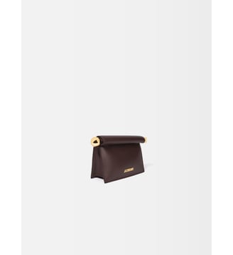 La Petite Pochette Rond C - Jacquemus - Midnight brown
