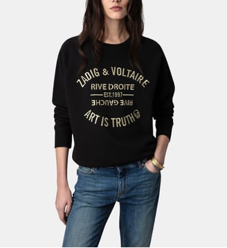 Sweatshirt Upper Blason - Zadig&Voltaire - Noir
