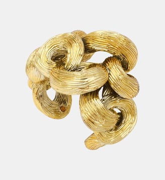 Bracelet manchette   - Zaza - Satellite - Doré