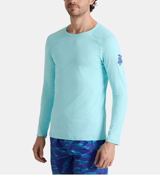 T-shirt anti-UV manches longues Tortue - Vilebrequin - Oxygene